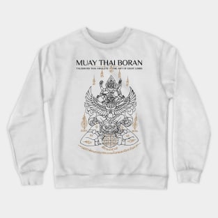 Muay Thai Sak Yant Tattoo The Garuda Crewneck Sweatshirt